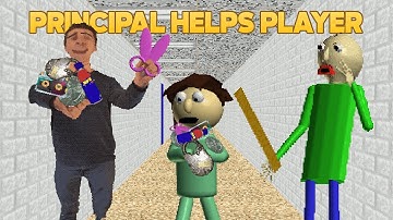 No Rules? | Principal Helps Player [Baldi