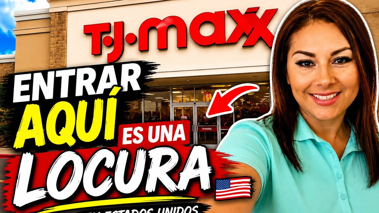  Entrar a TJ Maxx es una LOCURA en Estados Unidos 🇺🇸 ¡Lo más nuevo ya llegó!