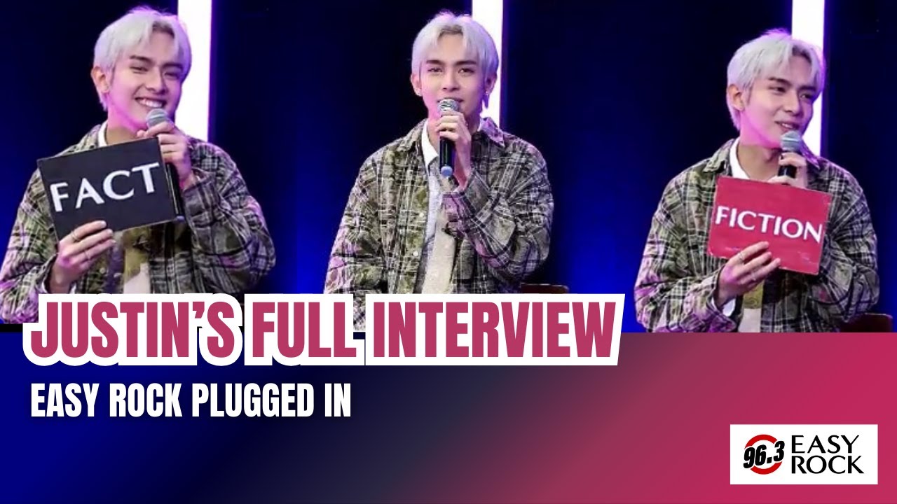 Justin De Dios Full Interview - Easy Rock Plugged In