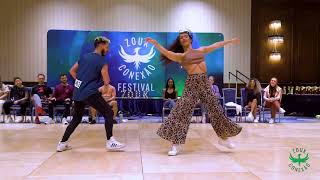 Bruno & Vanessa - FIRST PLACE - JACK & JILL - Advanced - Zouk Conexao Festival in Atlanta 2023