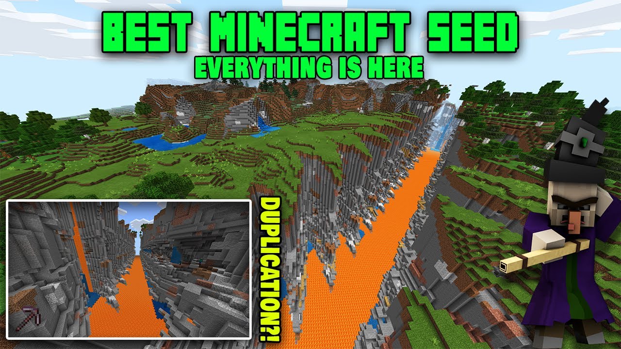 The BEST Minecraft Seed Ever For Bedrock Edition! (HAS *ALOT* OF