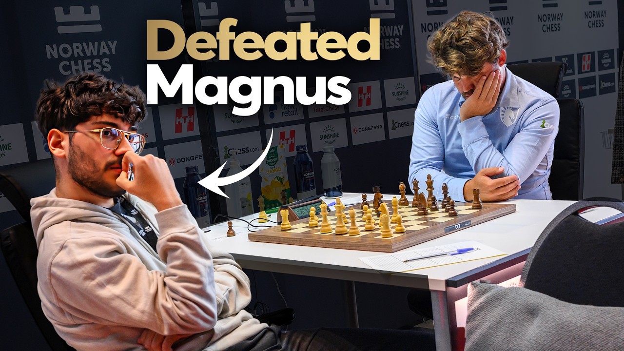 MAGNUS BLUNDERS - Alireza scores FIRST classical WIN against Carlsen |  Norway Chess 2026
