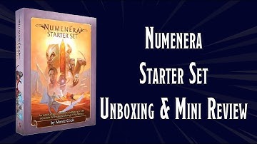 Numenera Starter Set Unboxing and Mini Review