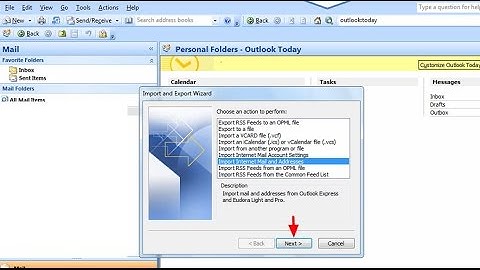 How to transfer Outlook Express Contacts (Address Book) To Outllook