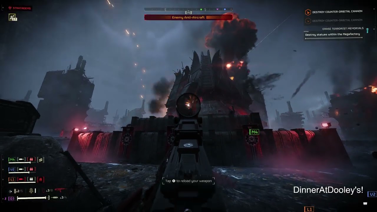 CYBERSTAN LVL HELLDIVE Full Mission LEVELER Stratagem Gameplay #dooleydives #helldivers2