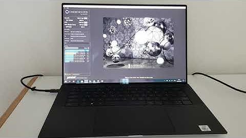 Dell XPS 9500 CPU and GPU Throttling Test Thermals (AC Plugged In) - Best Performance (Final Test)