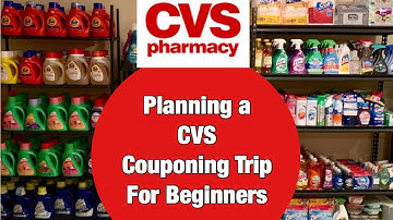 How to Plan a Winning CVS Shopping Trip for Beginners | Couponing 101
