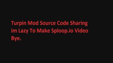 Sploop.io Best Hack OP! Sharing.