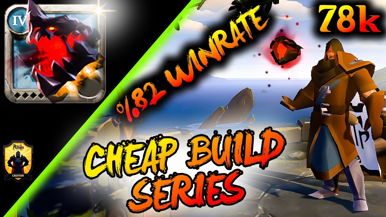 CURSED SKULL! CHEAP BUILD SERIES #2 | ALBION ONLINE CORRUPTED! | PvP EPISODE 