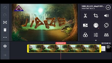 kinemaster tutorial, wood text animation by TS