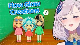 Reine creates the Missing Members from Flow Glow [Pavolia Reine | Hololive-ID]