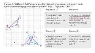 Mapping shapes | Performing transformations | High school geometry | Khan Academy