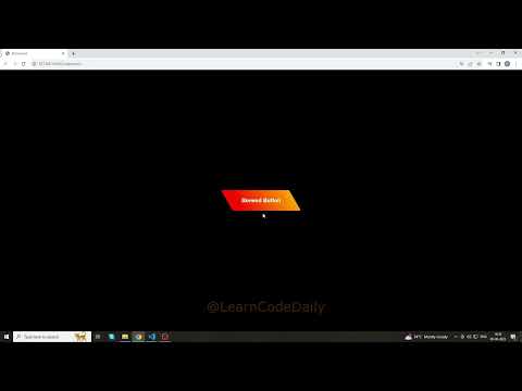 How to Create a Skewed Button Effect Using HTML and CSS! || Hover Effect on Button