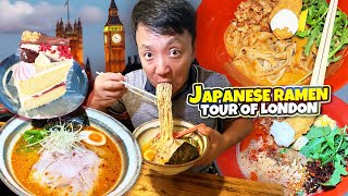 Japanese Ramen Noodle Tour & UNLIMITED Cake Buffet in London