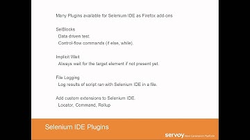 Automated UI Testing with Servoy