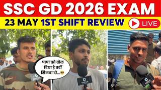 SSC GD 2026 EXAM REVIEW | SSC GD EXAM 1ST SHIFT 23 MAY REVIEW | SSC GD 2026 ANALYSIS TODAY