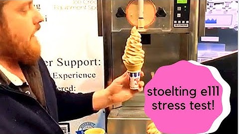 Stoelting E111 Stress Test Using Joy Cones!