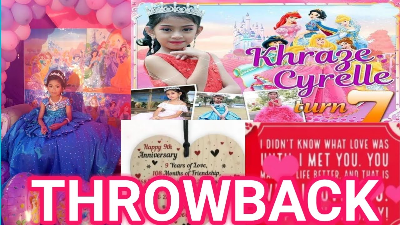 Throwback Cyrelle 7th Birthday/9th Wedding Anniversary/Cyrelle Mesina ...