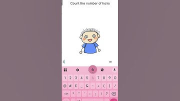 count the number of hairs#level 13# no13#brain out#Marco bgm