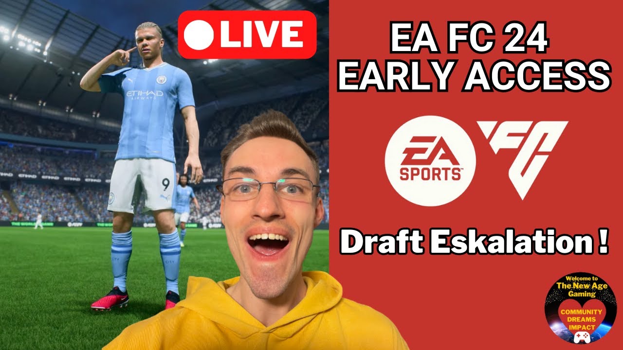 EA FC 24 Early Access LIVE Online Draft ESKALATION + Packopening/Rewards Komm gerne mit dazu !