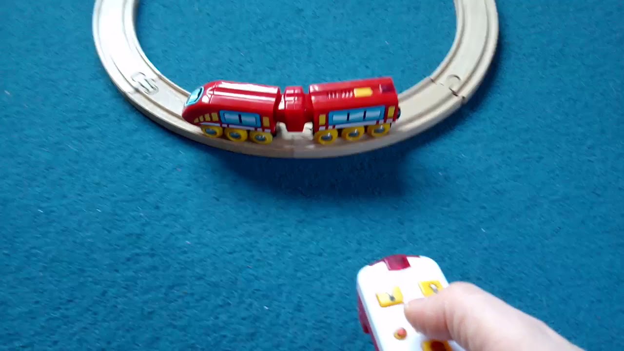 Brio 33218 remote control train express train (old edition) YouTube