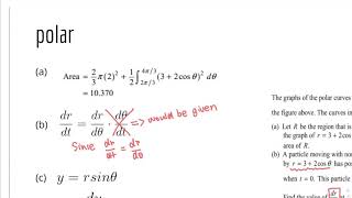 Polar in FRQ