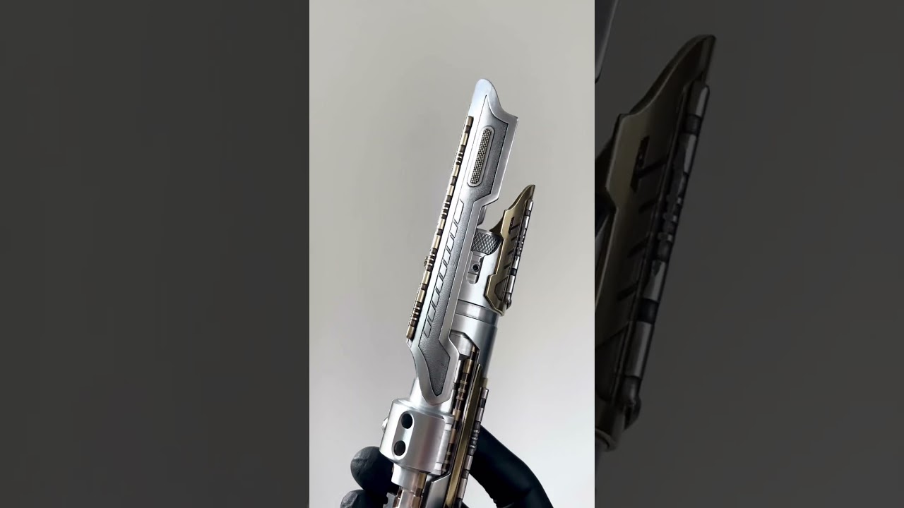 Latest custom saber commission completed 😎 #etching #starwars #customlightsaber #lightsaber #jedi