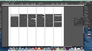 InDesign - an introduction to text frames & paragraph styles