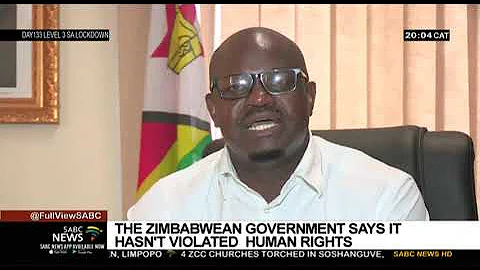 Zimbabwe government denies violating human rights
