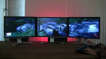 ATI Eyefinity with Crysis (Part of a Guru3D article)