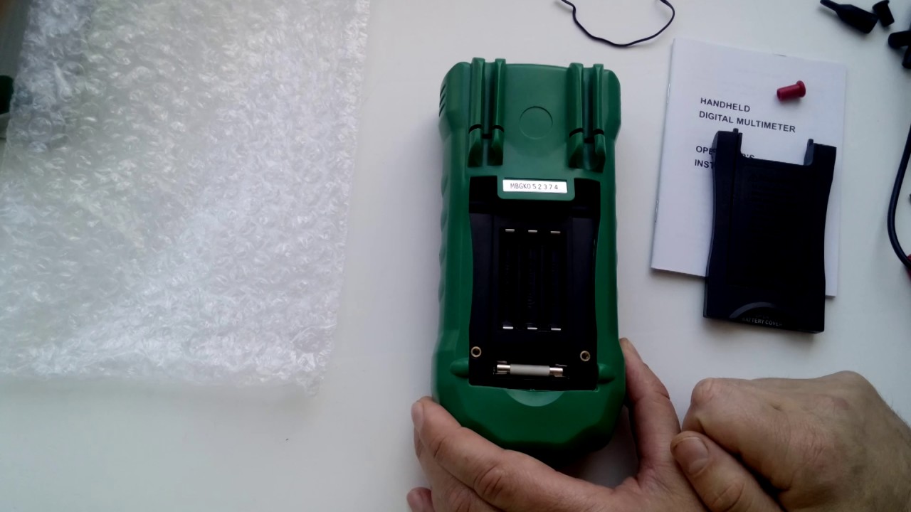 Мультиметр MASTECH MS8268 - YouTube