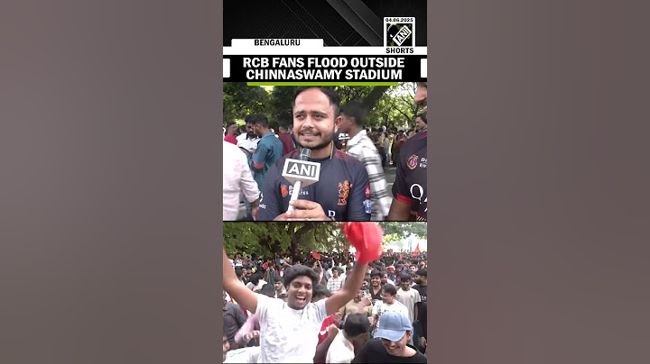 RCB fans gears up for Grand Victory Parade after Royal Challengers Bengaluru wins IPL 2025