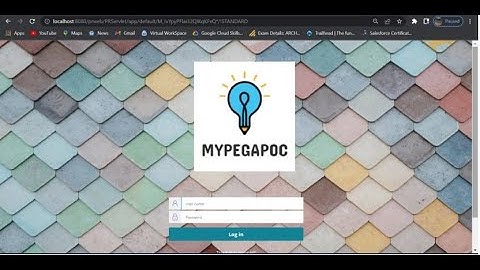 Pega Login Screen Customization, for details pls visit mypegapoc.com