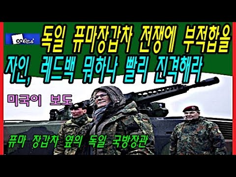 독일 퓨마장갑차 전쟁에 부적합을 자인, 레드백 뭐하나 빨리 진격해라
