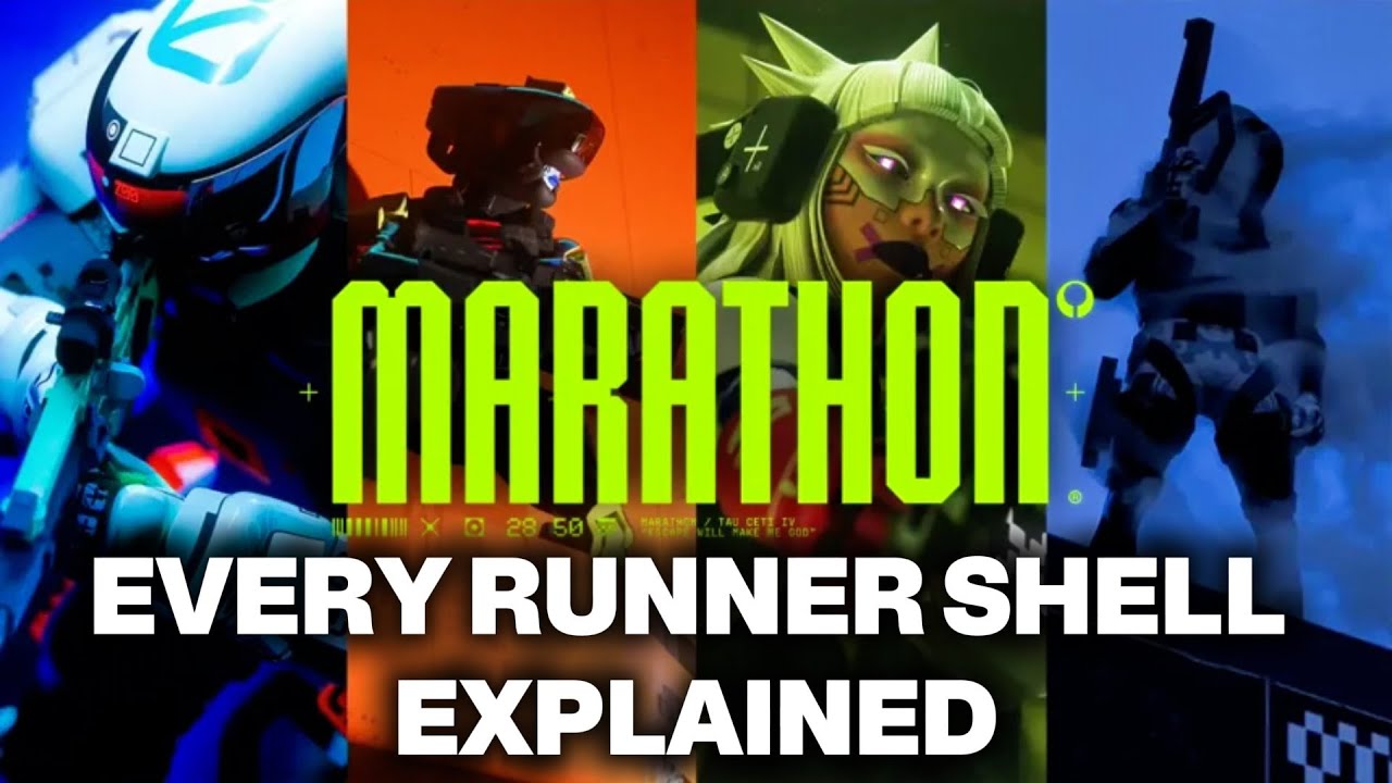 Все классы Runner Shell в режиме Marathon ОБЪЯСНЕНЫ! | 7 уникальных классов, подходящих именно ВА...
