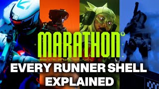 Every Runner Shell Class in Marathon EXPLAINED!  | 7 Unique Classes to Fit YOUR Playstyle!