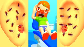 Earwax Clinic Max Levels 32- 60 || Game Mobile Walkthrough Freeplay screenshot 5