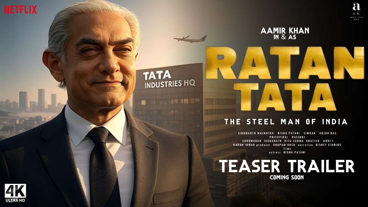 RATAN TATA - Trailer Review | Aamir Khan As Ratan Tata | Katrina Kaif | Neeraj pandey | In 2025