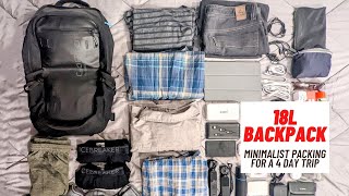 Still a Great MINIMALIST Backpack - The GoPro Seeker 18 Liter Bag