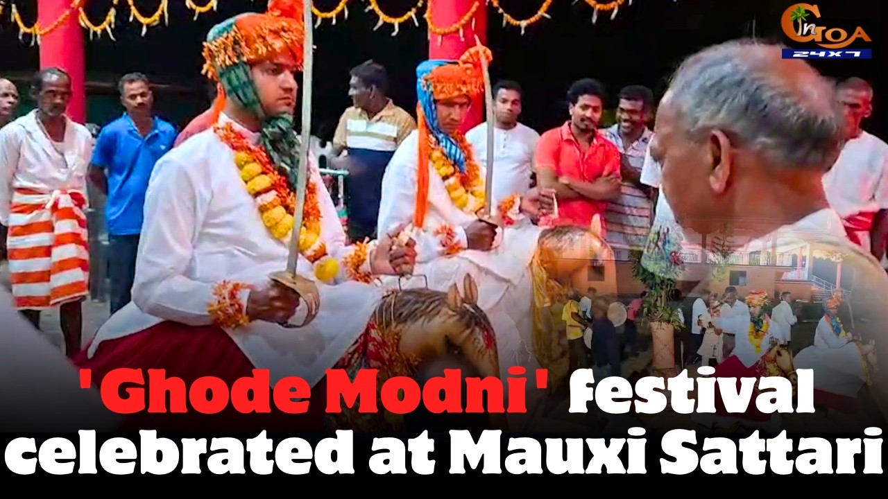 'Ghode Modni' festival celebrated at Mauxi Sattari.