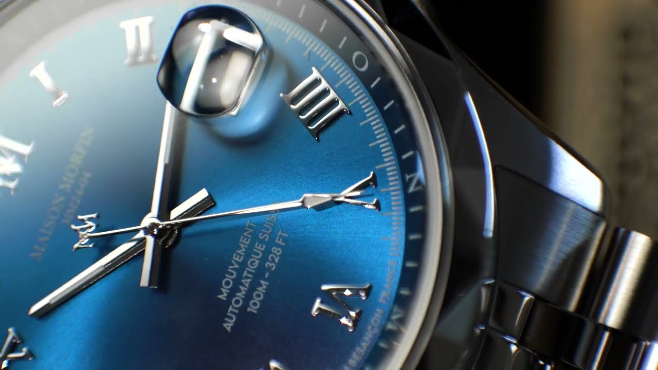 MM24-04 CADRAN BLEU - MAISON MORFIN - ÉDITION LIMITÉE