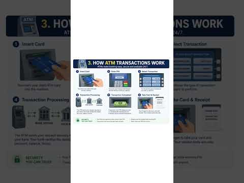 1. How ATM Transactions Work in Seconds 💳🏧