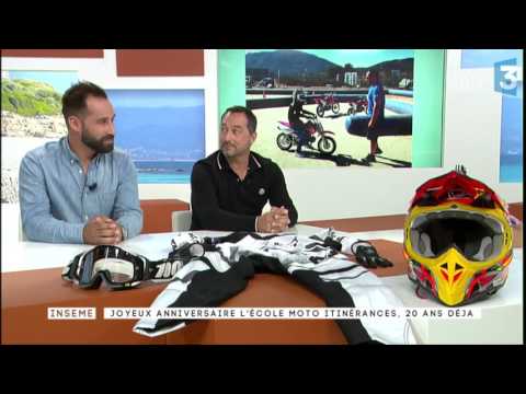 Image du reportage Inseme 2 du 18/05/2017 : Joyeux anniversaire l'école moto itinérances, 20 ans déjà (France 3 Corse ViaStella)
