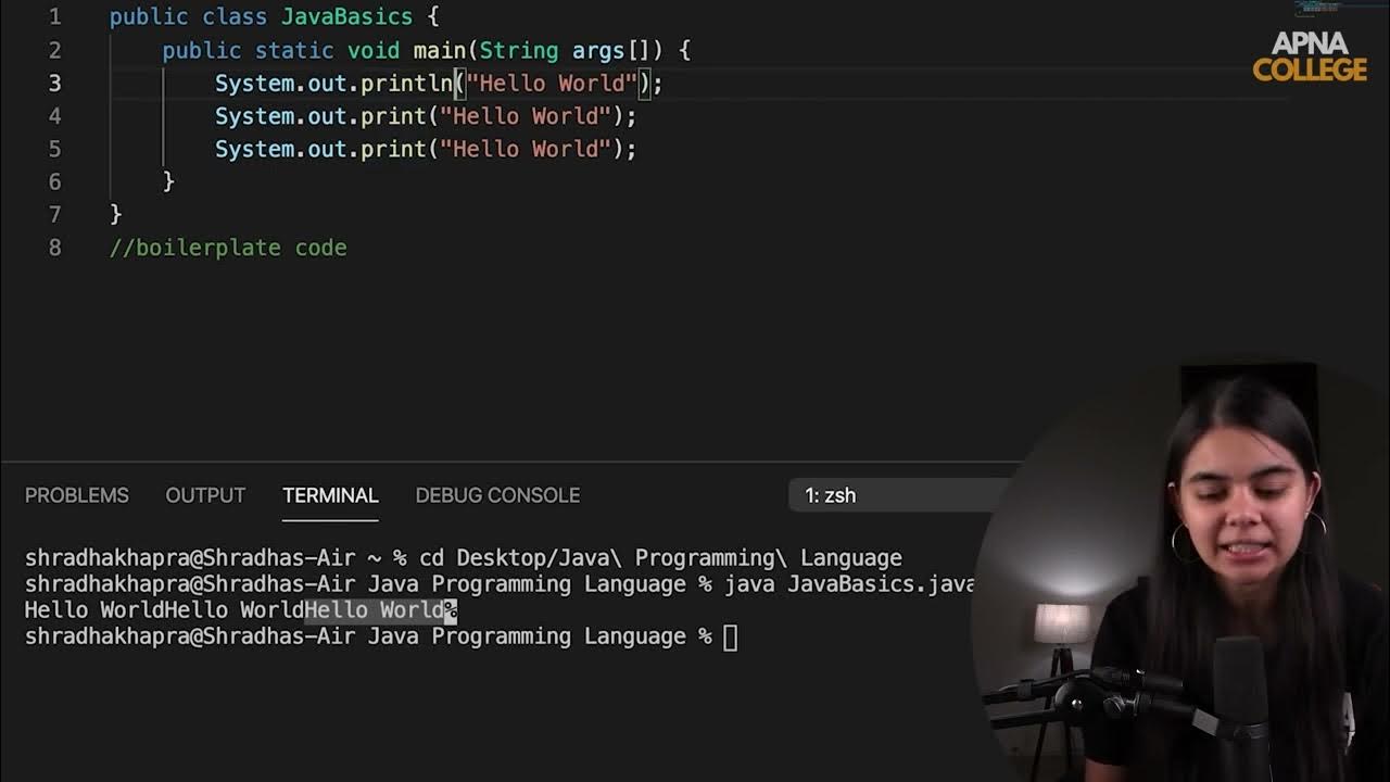 Output In Java - Alpha BATCH - YouTube