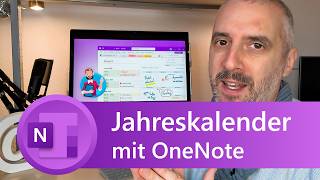 Kalender 2026 mit OneNote: Vorlage für Jahresplaner