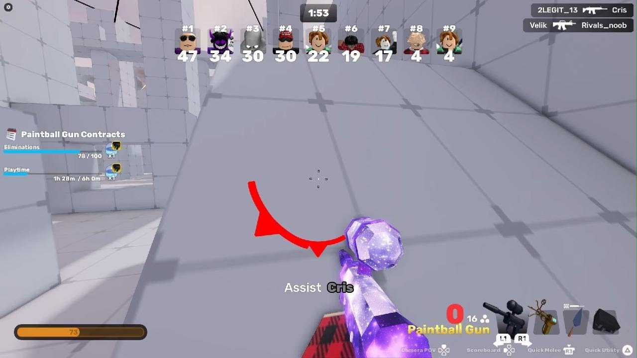 Playing ffa in Rivals - YouTube