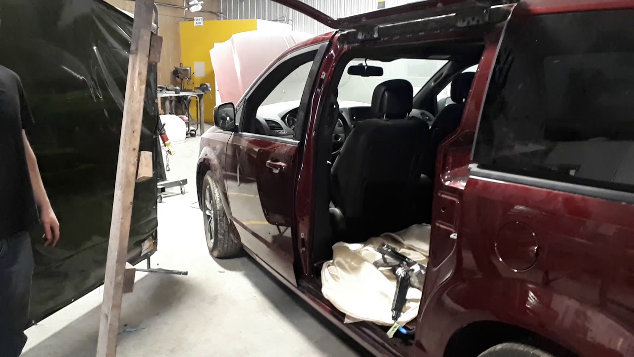 2018 Dodge Minivan Gullwing Door Youtube