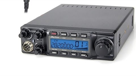 Anytone AT- 6666 Pro NRC And HI-CUT In Action