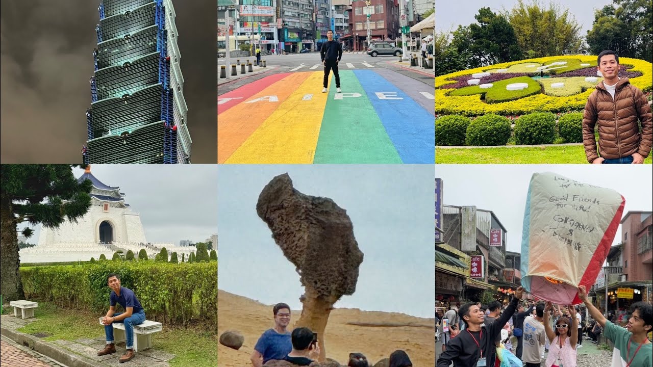 Taipei, Taiwan Vlog | Ximending, Yangmingshan National Park, Yehliu Geopark, Shifen & Jiufen Old Sts