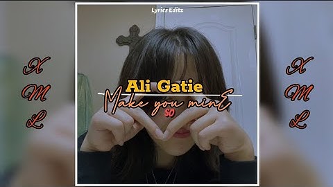 MAKE YOU MINE- (Ali Gatie) XML 🔰 PRESET 🖇️🌈 FILE || ALIGHT MOTION 